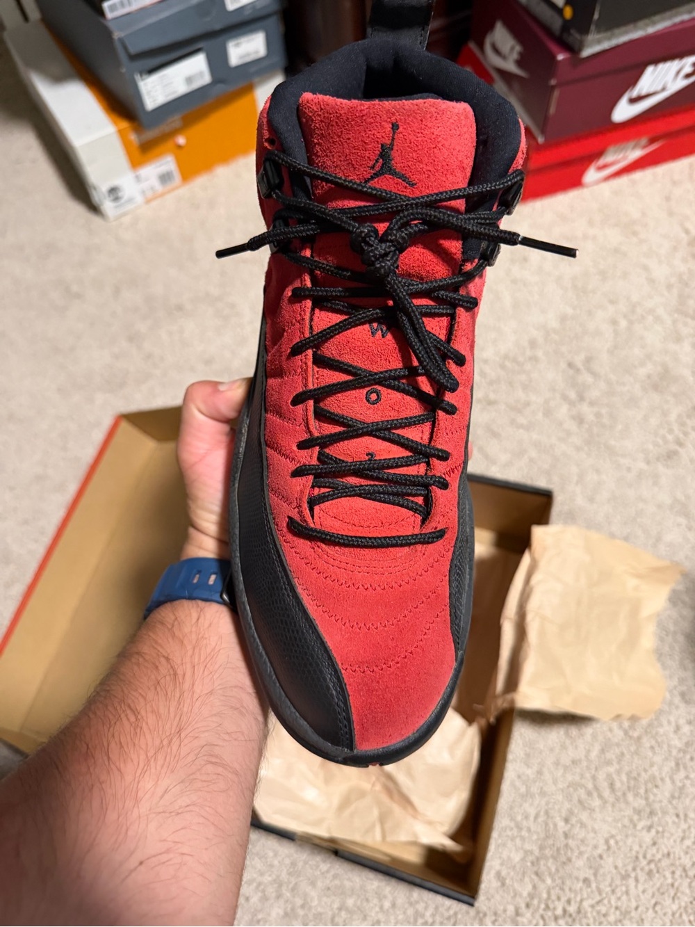 Jordan 12 ‘Reverse Flu Game’ - Picture 2 of 9